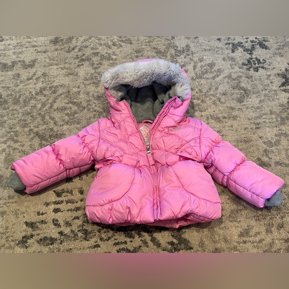 ZeroXposur Pink and Gray Jacket 12mo